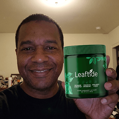 LeafTide wellness routine illustration