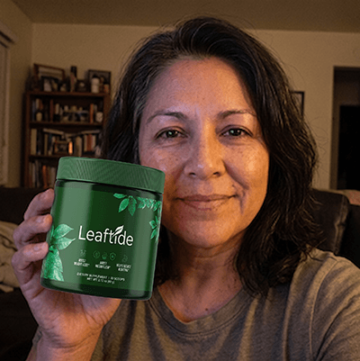 LeafTide wellness routine illustration