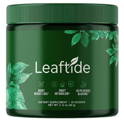 LeafTide powdered wellness product